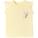 Toddler Girls Bunny T-Shirt Cotton Baby Short Sleeve Easter Outfits Rabbit Shirts Soft Summer Casual Tee Tops
