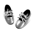 Toddler Girls Mary Jane Dress Shoes Little Kids Ballet Flats Bowkont Flower Wedding Party School Princess Shoes
