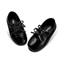 Toddler Girls Mary Jane Dress Shoes Little Kids Ballet Flats Bowkont Flower Wedding Party School Princess Shoes