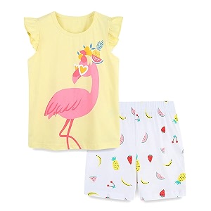 Toddler Girls Shorts Set Kids Summer Casual