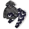 Toddler Infant Baby Boys Deer Long Sleeve