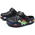 Toddler Lined Clog Slippers Winter Garden Sandals Kids House Shoes Warm Slip On Sneakers Cartoon Slides for Boys and Girls Children Indoor Outdoor