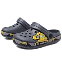 Toddler Lined Clog Slippers Winter Garden Sandals Kids House Shoes Warm Slip On Sneakers Cartoon Slides for Boys and Girls Children Indoor Outdoor