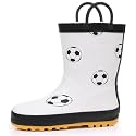 Toddler Rain Boots Easy-On Handles Girls Boys