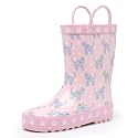 Toddler Rain Boots with Easy-On Handles