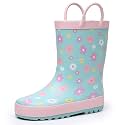 Toddler Rain Boots with Easy-On Handles