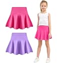 Toddler Skirt Little Girls Athletic Uniform Skorts Golf Outfit Cheer Tennis Skirts with Shorts