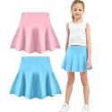 Toddler Skirt Little Girls Athletic Uniform Skorts Golf Outfit Cheer Tennis Skirts with Shorts