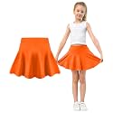 Toddler Skirt Little Girls Athletic Uniform Skorts Golf Outfit Cheer Tennis Skirts with Shorts
