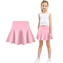 Toddler Skirt Little Girls Athletic Uniform Skorts Golf Outfit Cheer Tennis Skirts with Shorts