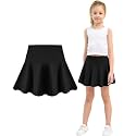 Toddler Skirt Little Girls Athletic Uniform Skorts Golf Outfit Cheer Tennis Skirts with Shorts