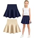 Toddler Skirt Little Girls Athletic Uniform Skorts Golf Outfit Cheer Tennis Skirts with Shorts