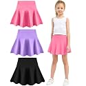Toddler Skirt Little Girls Athletic Uniform Skorts Golf Outfit Cheer Tennis Skirts with Shorts