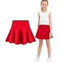 Toddler Skirt Little Girls Athletic Uniform Skorts Golf Outfit Cheer Tennis Skirts with Shorts