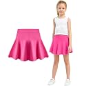 Toddler Skirt Little Girls Athletic Uniform Skorts Golf Outfit Cheer Tennis Skirts with Shorts