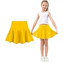 Toddler Skirt Little Girls Athletic Uniform Skorts Golf Outfit Cheer Tennis Skirts with Shorts