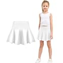 Toddler Skirt Little Girls Athletic Uniform Skorts Golf Outfit Cheer Tennis Skirts with Shorts