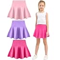 Toddler Skirt Little Girls Athletic Uniform Skorts Golf Outfit Cheer Tennis Skirts with Shorts