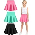 Toddler Skirt Little Girls Athletic Uniform Skorts Golf Outfit Cheer Tennis Skirts with Shorts