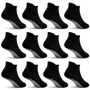 Toddler Socks SkiBeaut 12 Pairs Non Slip