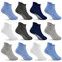 Toddler Socks SkiBeaut 12 Pairs Non Slip