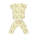 A toddler thing 100% Organic Muslin Sleepsuit | Top &amp; Pants | Night Suit for Boys &amp; Girls | Sleepwear Baby Products | Night Wear Rompers | Full Cover Dress
