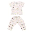 A toddler thing 100% Organic Muslin Sleepsuit | Top &amp; Pants | Night Suit for Boys &amp; Girls | Sleepwear Baby Products | Night Wear Rompers | Full Cover Dress