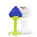 Silicone Baby Teether with Storage Box for Newborn Infant, Babies | Non-Toxic &amp; BPA-Free | Baby Teething (Blue, Set of 1)