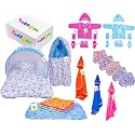 Toddylon New Born Baby Essentials Kit 24 Combo Set (0–6 Months) | Newborn Baby Hospital Bag Kit | Infant Combo Set for New Born | Newborns Baby Dress & Clothing Set | Infants Essentials Kit