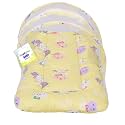 Toddylon Baby Bed New Born Baby Bedding Set Combo | Carry Bag | Mattress | Mosquito Net | Insect Protector | Infants (0-6 Months) Yellow