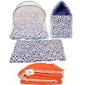 Toddylon New Born Baby Bedding Set Essentials Combo Set | 4 in 1 Combo Pack | Newborns Kit for Boys &amp; Girls | Hospital Bag Kit &amp; Baby Shower Gift | 0–6 Months (Multicolor)