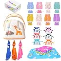 Toddylon 30 in 1 New Born Baby Products All Gift Pack | Baby Bedding Set | Baby Clothes | Essentials Items | Combo Set | Infants | Just Born Boys Girls | Baby Bed (Multicolor, 0-6 Months)