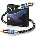 TODN Audiophile Digital Coaxial Cable 3ft 75-Ohm SPDIF Coax for HiFi Audio
