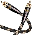 TODN HiFi Digital Coaxial Audio Cable 5ft for Audiophile 75-Ohm SPDIF Coax