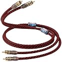 TODN HiFi RCA Audio Cable Shielded Stereo Cord for Audiophile, 1.5ft