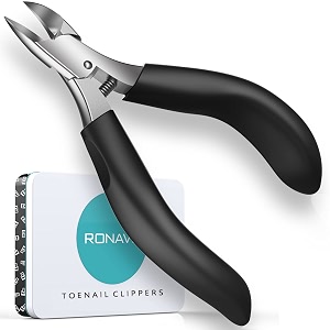 podiatrist toenail clippers professional thick amp ingrown toe nail clippers for men amp seniors pedicure clippers toenail cutters super sharp curved blade grooming tool