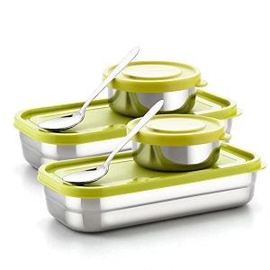 TOFEE Big Stainless Steel Lunch Box for