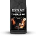 Toffee Coffee Roasters | Single Malt Whiskey Barrel Aged Coffee| As Seen On Shark Tank | Medium Dark Roast | Coffee Notes: Fine Malt and Green Apple (Chemex, 500gm)
