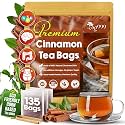 TOG999 Ceylon Cinnamon Tea Bags, Cinnamon Herbal Tea, Caffeine-Free, 135 Ct