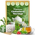 TOG999 Cholesterol Tea Bags, Caffeine-Free, Sugar-Free, Gluten-Free, 30 Ct