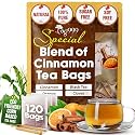 TOG999 Cinnamon Tea Bags, Black Tea with Orange Peel &amp; Cloves, 120 Count