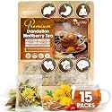 TOG999 Dandelion Wolfberry Tea, Herbal Tea Bags with Gardenia Blend, 15 Ct