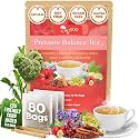 TOG999 Herbal Tea Bags, 9-Herb Tea Blend, Caffeine-Free, Vegan, 80 Count
