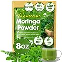 TOG999 Moringa Powder, Moringa Leaf Powder, 8 oz, Vegan, No Additives