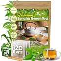 TOG999 Premium Sencha Green Tea Bags, Japanese Sencha Green Tea, 120 Bags