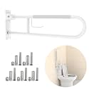 Toilet Grab Bar 32 Inch, YuanDe White Anti-Slip Support Rail