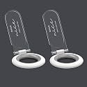 Toilet Lid Lifter, Toilet Seat Lifter Toilet Seat Handle Lifter Toilet Cover Lifter,Avoid Touching Toilet Accessories Bathroom Accessories Gadgets, 2PCS White.