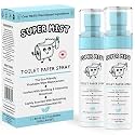 Toilet Paper Spray, Wet Wipe Alternative, Peppermint, 2-Pack