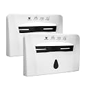 Toilet Seat Cover Dispenser, White, 2-Pcs