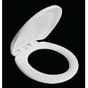 Toilet Seat Cover | PVC Commode Seat Cover | White Color | Easy Installation | Durable, Flexible, Universal Fit Toilet Seat Cover (EWC NEW)